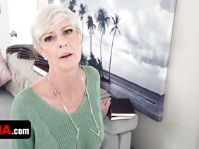 Step-grandson accidentally catches his step-nana fingering insanely with a huge toy - pervnana