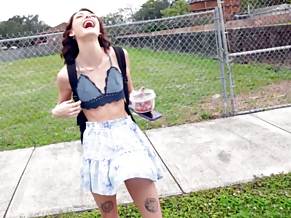 Shrooms Q is getting picked up outdoors